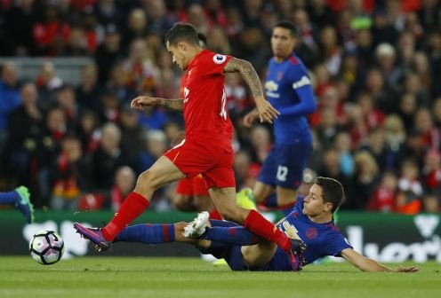 Man Utd is inconclusive with Liverpool at Anfield 0