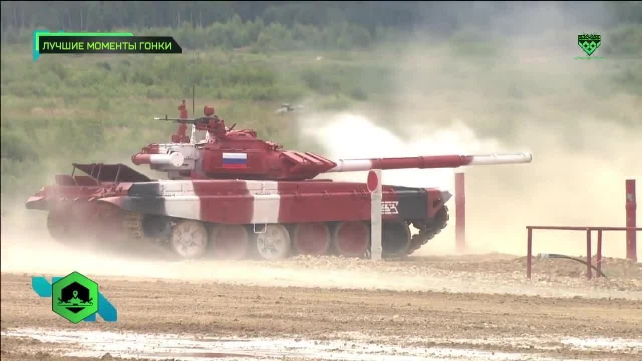 T-72B3 - trusted tank used in Russian tank racing tournaments 0
