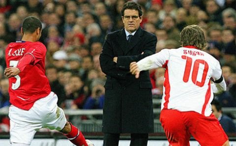Capello's four turbulent years in England 0