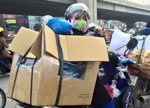 'Mother packed a box to send her child home to celebrate Tet' is hot on social networks 3